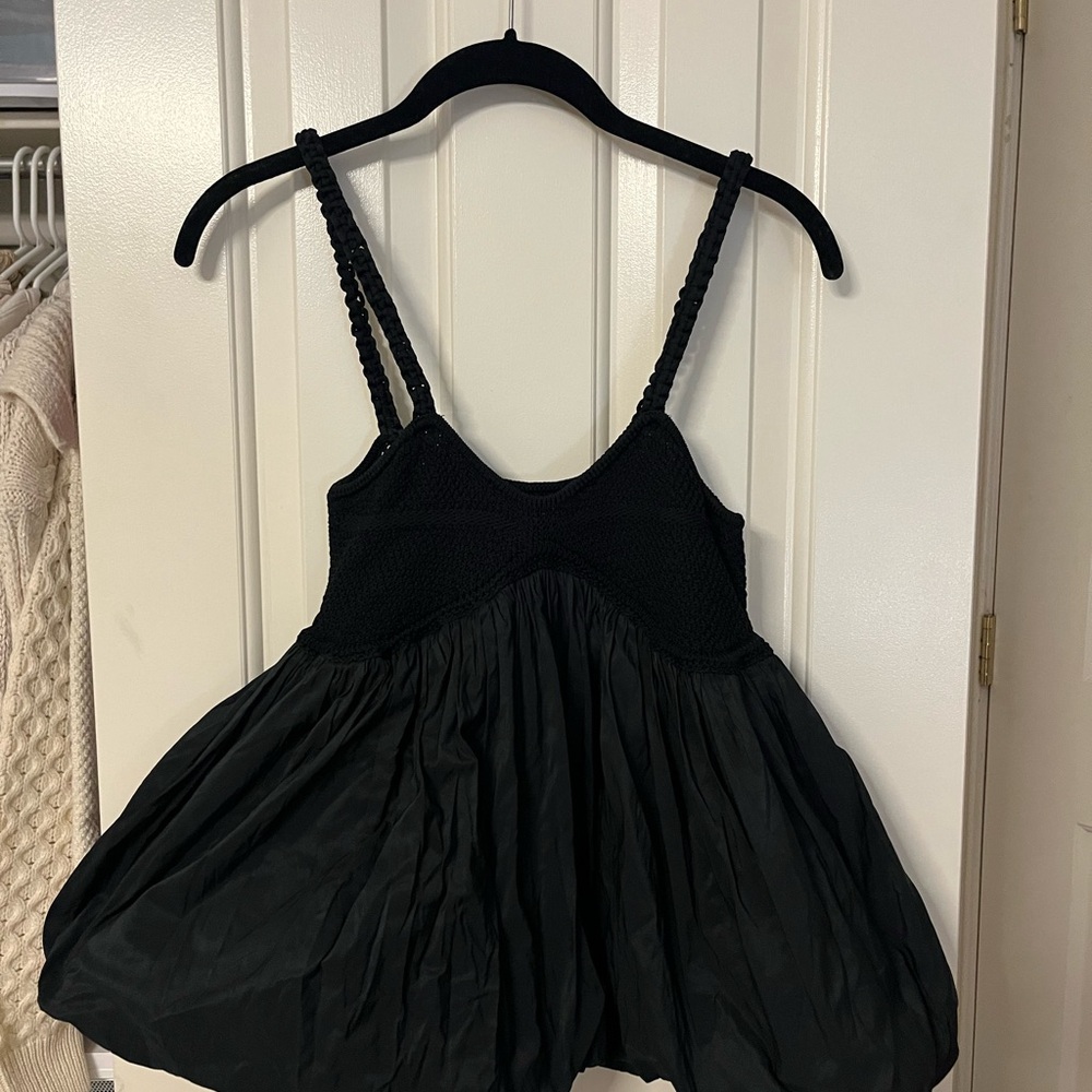 Anthropologie Black Sleeveless Blouse